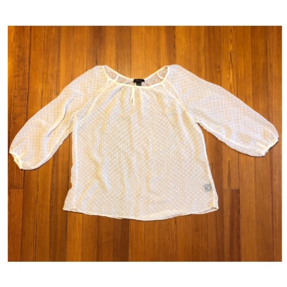 Leyla Swiss Dot Blouse